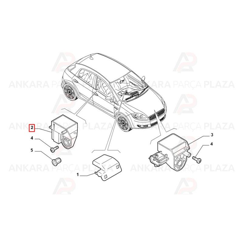 Hava Yastık Sensörü Fiorino 1369455080 361234080 Hava Yastık Sensörü Fiorino 1369455080 361234080