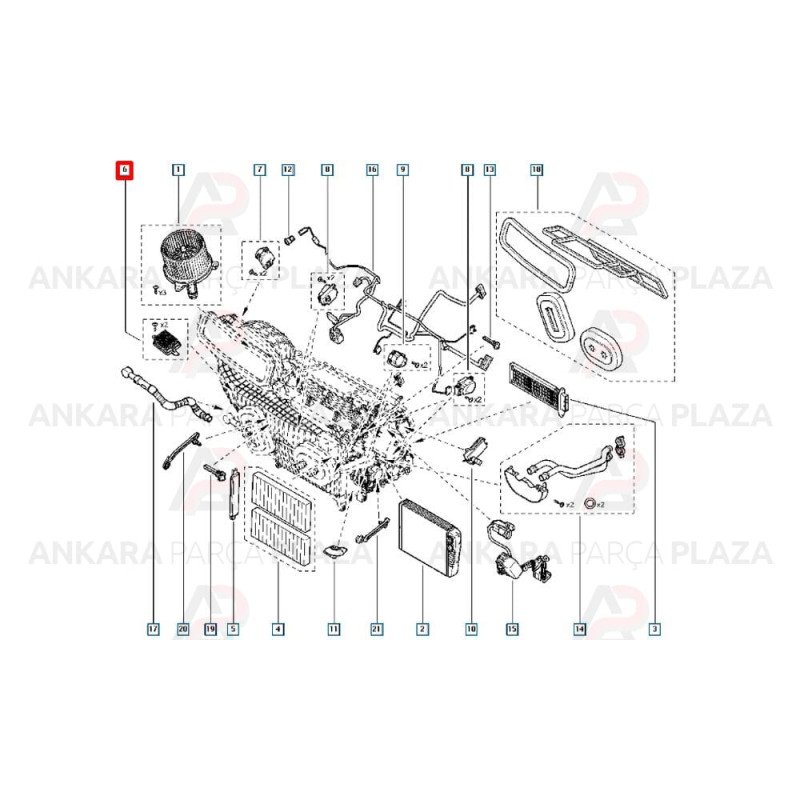 Kalorifer Rezistansı Latitüde 271506902R Kalorifer Rezistansı Latitüde 271506902R