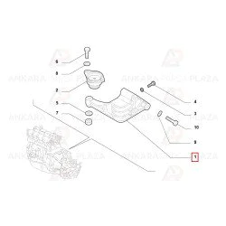 Şanzuman Takoz Bağlantı Ayağı Aliminyum Fiat Albea / Palio