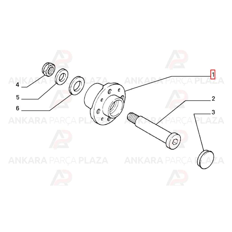 Tempra Tipo Brava Marea Arka Teker Poryası 51754192 Tempra Tipo Brava Marea Arka Teker Poryası 51754192