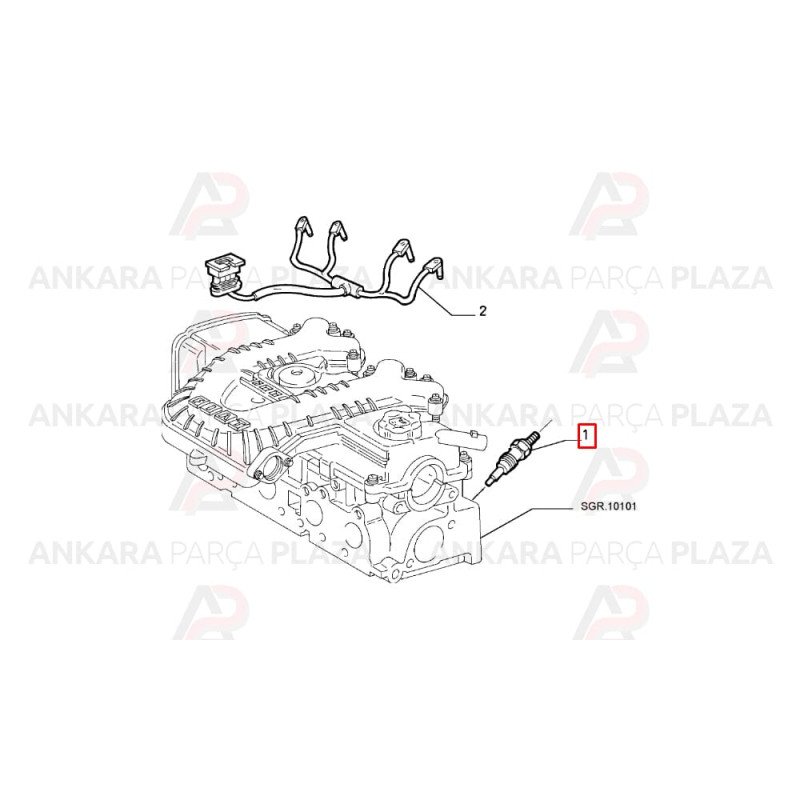 Doblo Isıtma Kızdırma Bujisi 1.9 Dizel 71735464 Doblo Isıtma Kızdırma Bujisi 1.9 Dizel 71735464