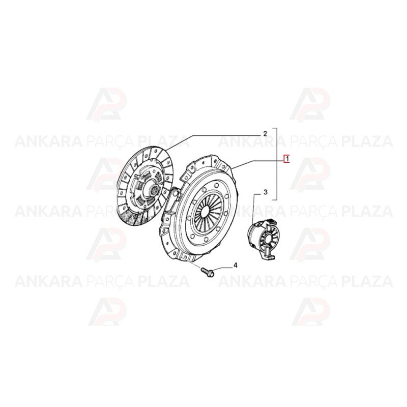 Palio Albea Debriyaj Seti 1.2 8V 71736756 71752229 Palio Albea Debriyaj Seti 1.2 8V 71736756 71752229