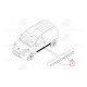 Ön Kapı Bandı Çıtası Sol ( Fiat : Fiorino 07 - 14 ) Ön Kapı Bandı Çıtası Sol ( Fiat : Fiorino 07 - 14 )