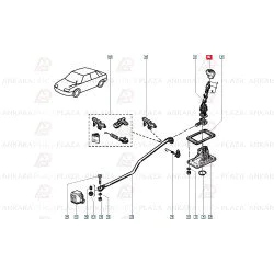 Renault 11 - 19 - 21 Vites Topuzu Serkar