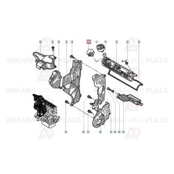 Renault R19 Europa 92 - 01 Motor Yağ Kapağı 7700869464