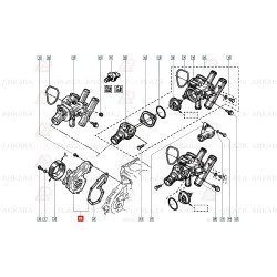 Devirdaim Su Pompası Renault 9 / 11 / 19 / Kango / Megane / Laguna F2-F3-F8-F9