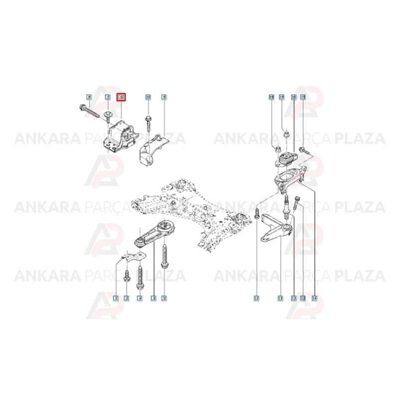 Motor Takozu Sağ Yağlı Megane 2 Scenic 8200014931 Motor Takozu Sağ Yağlı Megane 2 Scenic 8200014931