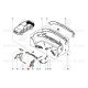 Arka Tampon Braketi Set Sedan ( Renault : Megane 04 - 06 ) 8200175889 Arka Tampon Braketi Set Sedan ( Renault : Megane 04 - 06 ) 8200175889